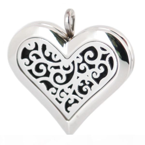 heart tree of life 36mm aromatherapy essential oil surgical stainless steel perfume diffuser locket necklace with chain and 10pcs felt pads, Silver
heart tree of life 36mm aromatherapy essential oil surgical stainless steel perfume diffuser locket necklace with chain and 10pcs felt pads, Silver