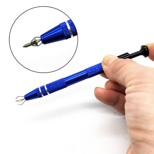 1pc pen ic chip extractor motherboard circuit board component puller tool black professional tool chip spring assisted
1pc pen ic chip extractor motherboard circuit board component puller tool black professional tool chip spring assisted