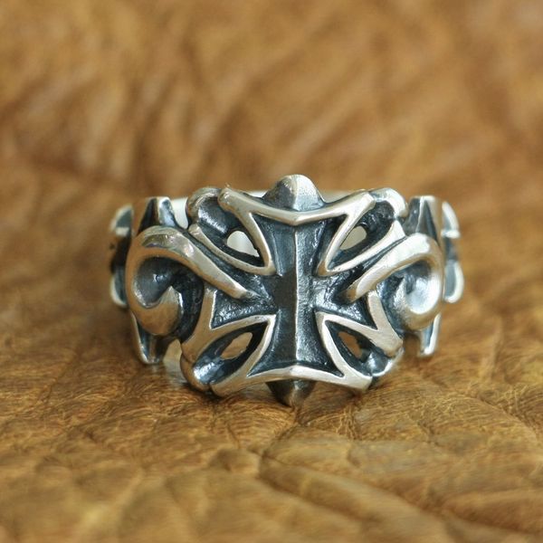 925 sterling silver star cross мужские кольца байкер punk кольцо сша размер 7,5 ~ 10
925 sterling silver star cross мужские кольца байкер punk кольцо сша размер 7,5 ~ 10