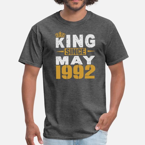 king since may 1992 t shirt men printed 100% cotton plus size 3xl letter sunlight comfortable summer style natural shirt
king since may 1992 t shirt men printed 100% cotton plus size 3xl letter sunlight comfortable summer style natural shirt