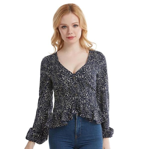 women fashion v neck dot print ruffle cardigan long sleeve shirt blouse ladies elegant plus size blouse shirt, White
women fashion v neck dot print ruffle cardigan long sleeve shirt blouse ladies elegant plus size blouse shirt, White