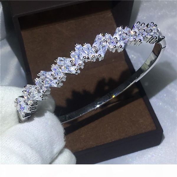 vecalon romantic jewelry 5a cubic zirconia engagement baguette bracelet white gold filled cuff bangle women wedding accessaries, Golden;silver
vecalon romantic jewelry 5a cubic zirconia engagement baguette bracelet white gold filled cuff bangle women wedding accessaries, Golden;silver