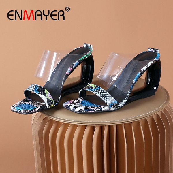 enmayer summer outside women slippers animal prints pu platform wedges high heels women shoes basic serpentine womens shoes, Black
enmayer summer outside women slippers animal prints pu platform wedges high heels women shoes basic serpentine womens shoes, Black