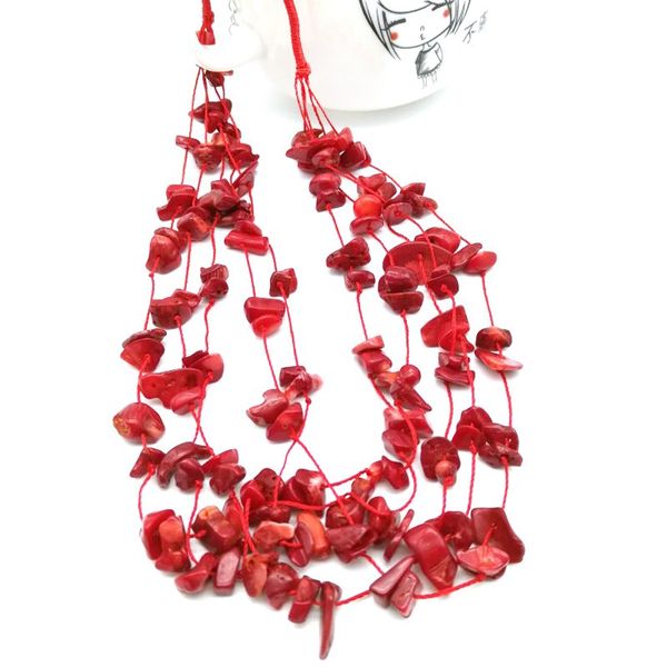 cute girls original bohemian statement choker necklace boho natural coral stone gem collar necklaces women jewelry party gift, Silver
cute girls original bohemian statement choker necklace boho natural coral stone gem collar necklaces women jewelry party gift, Silver