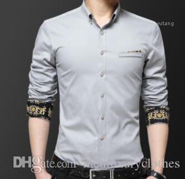 business dress shirts embroidery flower designer casual shirt male gentlemen fashion, White;black
business dress shirts embroidery flower designer casual shirt male gentlemen fashion, White;black