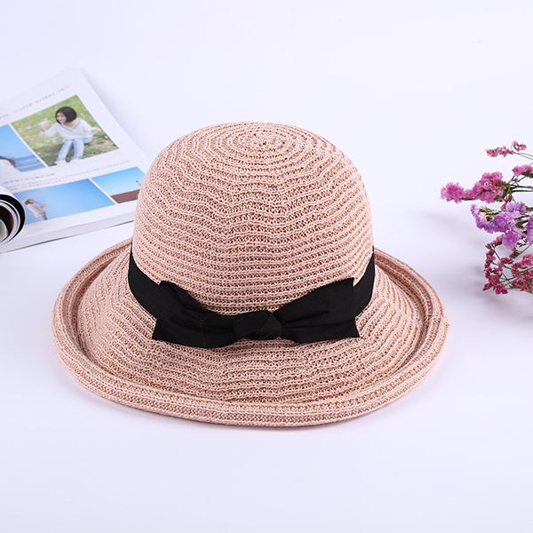 hat female summer sunscreen and sunshade hat korean edition foldable butterfly knot curling fisherman's outdoor beach, Blue;gray
hat female summer sunscreen and sunshade hat korean edition foldable butterfly knot curling fisherman's outdoor beach, Blue;gray