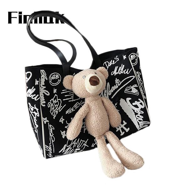 finiluk girl shoulder bag fashion casual tote bag canvas summer handbag ladies bear women biz214 pm49
finiluk girl shoulder bag fashion casual tote bag canvas summer handbag ladies bear women biz214 pm49