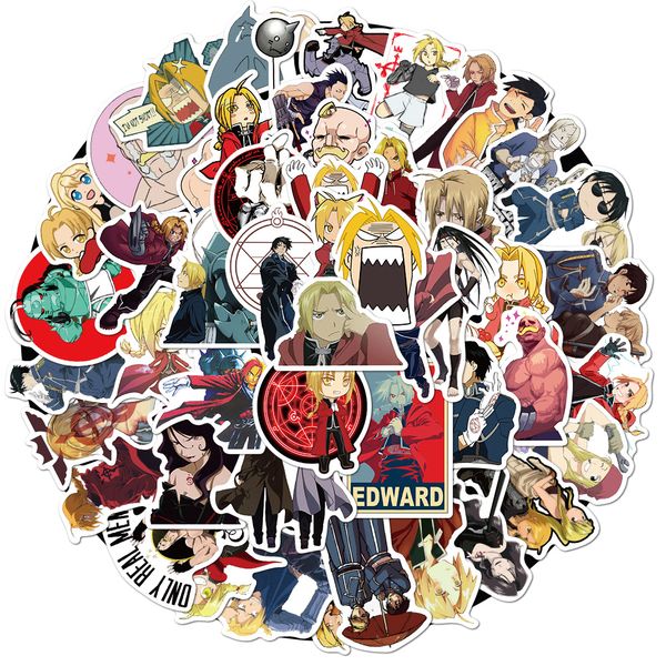 50pcs mixed skateboard stickers alchemist animation for car lapfridge stickers pad bicycle bike motorcycle ps4 notebook guitar pvc decal
50pcs mixed skateboard stickers alchemist animation for car lapfridge stickers pad bicycle bike motorcycle ps4 notebook guitar pvc decal