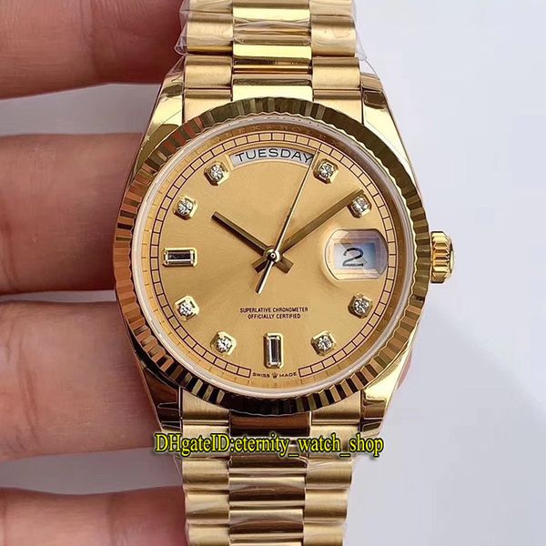 v2 upgrade version ewf daydate 36mm 128238 128235 cal.3255 automatic 128239 mens watch diamonds gold dial 18k gold steel case lovers watches, Slivery;brown
v2 upgrade version ewf daydate 36mm 128238 128235 cal.3255 automatic 128239 mens watch diamonds gold dial 18k gold steel case lovers watches, Slivery;brown