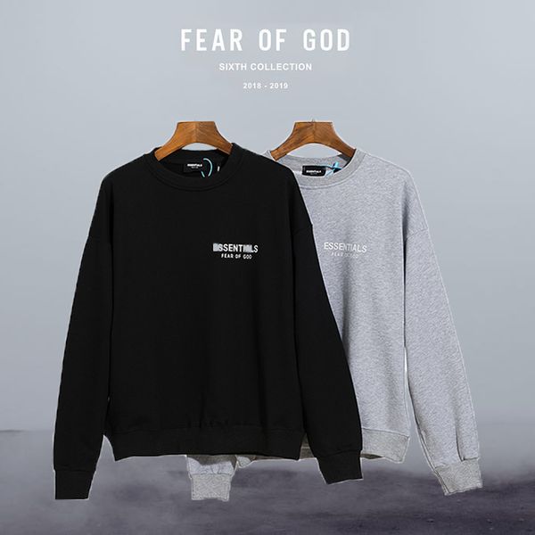 essentials front letters hoody fear of god new fashion man hoodies winter loose casual woman oversize streetwear solid color fog reflective, Black
essentials front letters hoody fear of god new fashion man hoodies winter loose casual woman oversize streetwear solid color fog reflective, Black