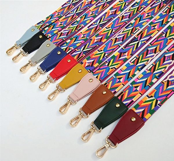 colorful bag strap for women crossbody nylon diy adjustable belt shoulder accessories women wide straps for bags black white printing
colorful bag strap for women crossbody nylon diy adjustable belt shoulder accessories women wide straps for bags black white printing
