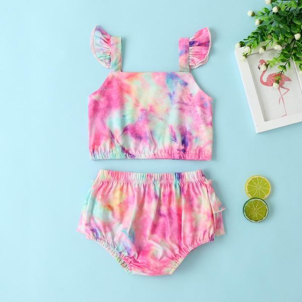 baby girls 2pcs tie-dye sets newborn summer sleeve kids outfit sleevelss short crop bloomer toddler casual beach clothes, White
baby girls 2pcs tie-dye sets newborn summer sleeve kids outfit sleevelss short crop bloomer toddler casual beach clothes, White