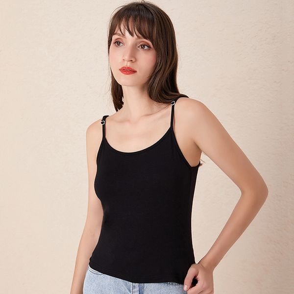 women's tanks & camis 2021 summer color small camisole base shirt spaghetti vest women damskie breathable crew neck sling, White
women's tanks & camis 2021 summer color small camisole base shirt spaghetti vest women damskie breathable crew neck sling, White