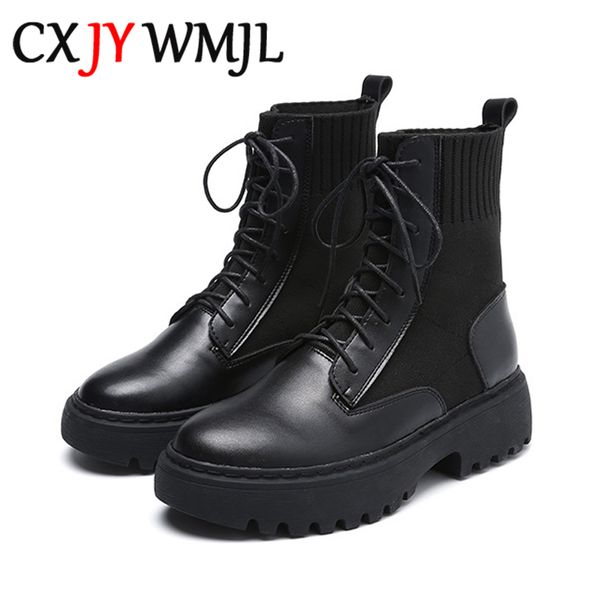 large size women sock boots winter keep warm women's shoes fashion female pu leather autumn boot plus velvet platform booties 42, Black
large size women sock boots winter keep warm women's shoes fashion female pu leather autumn boot plus velvet platform booties 42, Black
