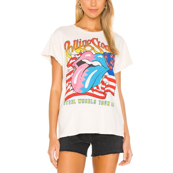 fashion women fashion t-shirt cotton blend tee for women with tongue print summer casual t-shirt white color size s-3xl
fashion women fashion t-shirt cotton blend tee for women with tongue print summer casual t-shirt white color size s-3xl