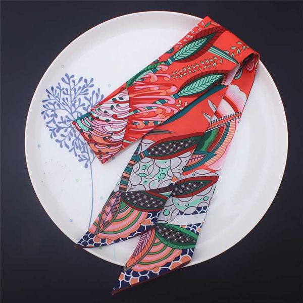 2020 new women silk neck scarf designer print scarfs for ladies bag handle hair scarves female neckerchief ribbons tie, Blue;gray
2020 new women silk neck scarf designer print scarfs for ladies bag handle hair scarves female neckerchief ribbons tie, Blue;gray