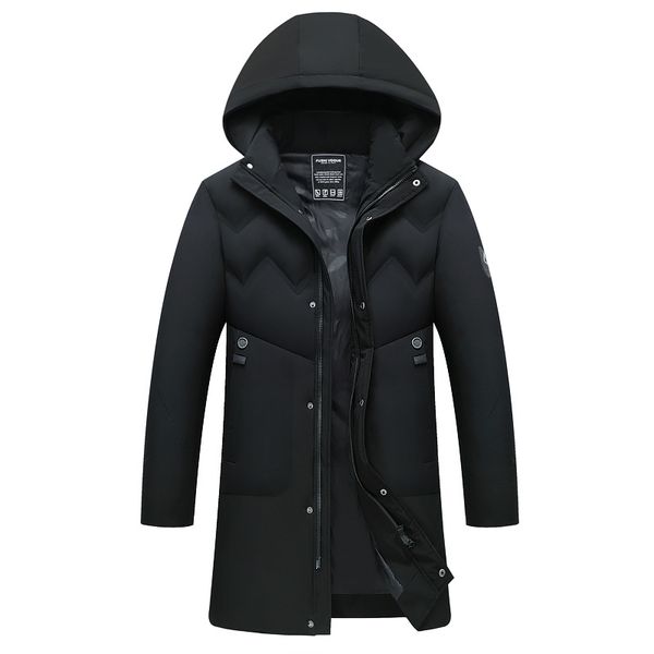men's down & parkas winter cotton suit thickened cotton-padded jacket coat hooded, Black
men's down & parkas winter cotton suit thickened cotton-padded jacket coat hooded, Black