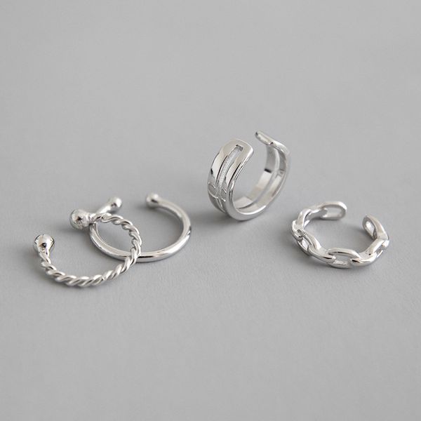 xiha 1pc chain twist ear cuffs for women fake piercing 925 sterling silver earrings diy stackable korean kids clip on earrings, Golden;silver
xiha 1pc chain twist ear cuffs for women fake piercing 925 sterling silver earrings diy stackable korean kids clip on earrings, Golden;silver