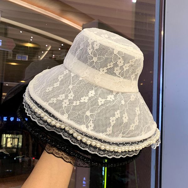 korean-style pearl embroidered flower fisherman hat ins big brim japanese-style sunbonnet sun hat for spring and summer, Blue;gray
korean-style pearl embroidered flower fisherman hat ins big brim japanese-style sunbonnet sun hat for spring and summer, Blue;gray