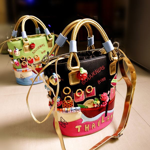 new bags luxury for women fashion embroidery three-dimensional decorative shoulder bucket bag ladies colorful handbags
new bags luxury for women fashion embroidery three-dimensional decorative shoulder bucket bag ladies colorful handbags