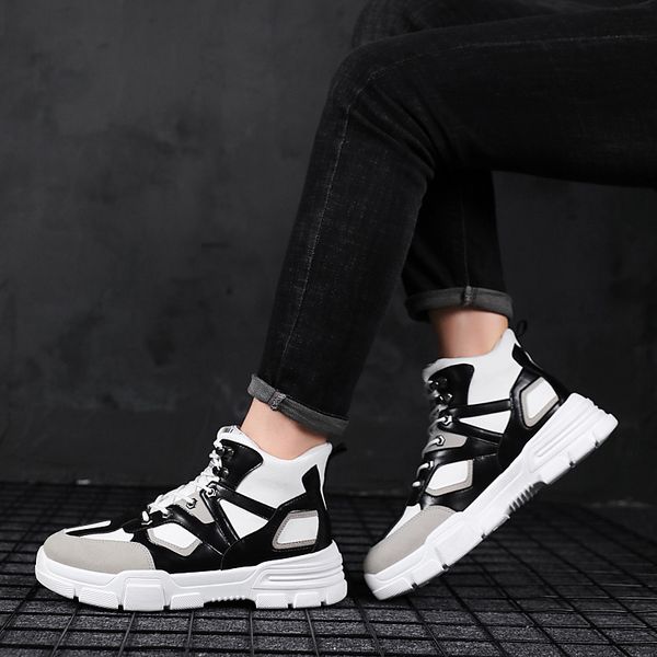 sneaker men high fashion informales s mens cuero sneakers white shoe para sapatos casual male man canvas leisure causal, Black
sneaker men high fashion informales s mens cuero sneakers white shoe para sapatos casual male man canvas leisure causal, Black
