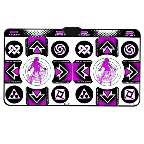 original english menu 11 mm thickness double dance pad non-slip pad yoga mat + 2 remote controller sense game for pc & tv
original english menu 11 mm thickness double dance pad non-slip pad yoga mat + 2 remote controller sense game for pc & tv