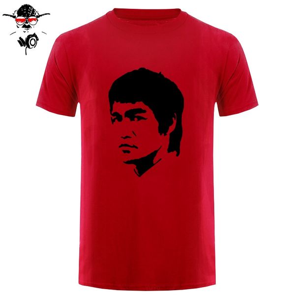 gift for friend movie star bruce lee funny cotton t shirt for men