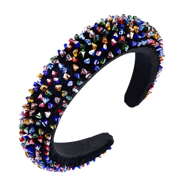 baroque crystal headband female designer sponge hand sewn glass beads headdress thin sponge headband 5 colors wholesale, Silver
baroque crystal headband female designer sponge hand sewn glass beads headdress thin sponge headband 5 colors wholesale, Silver
