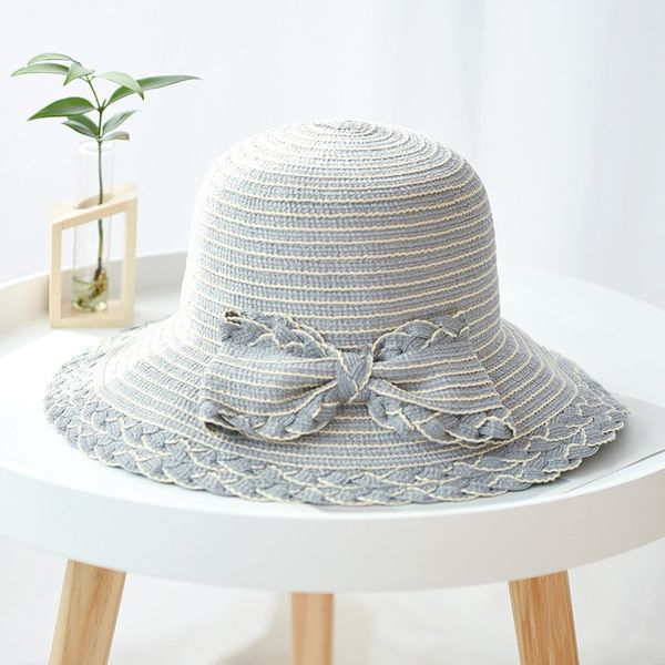 women's summer hat anti-uv sun protection foldable straw hat floppy bows wide brim caps cover sombrero mujer verano wholesale c, Blue;gray
women's summer hat anti-uv sun protection foldable straw hat floppy bows wide brim caps cover sombrero mujer verano wholesale c, Blue;gray