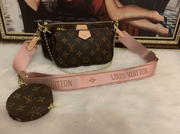 multi pochette accessories purse handbag women shoulder bags 3pcs women crossbody chain strap shoulder bag lv louis vuitton, Golden;silver
multi pochette accessories purse handbag women shoulder bags 3pcs women crossbody chain strap shoulder bag lv louis vuitton, Golden;silver