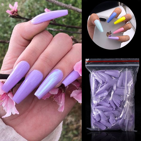 100pcs/box long ballerina fake nails candy color natural coffin press on nail false tips abs full cover diy nail decor manicure wholesale, Red;gold
100pcs/box long ballerina fake nails candy color natural coffin press on nail false tips abs full cover diy nail decor manicure wholesale, Red;gold