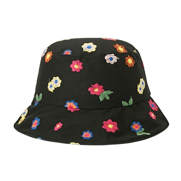 women summer thin lace bucket hat sweet colorful flower embroidery fisherman cap, Blue;gray
women summer thin lace bucket hat sweet colorful flower embroidery fisherman cap, Blue;gray