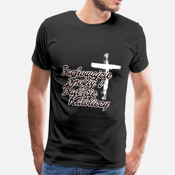 the catholic polska poland fanshirt t shirt men printing cotton round neck letters interesting humor spring vintage shirt
the catholic polska poland fanshirt t shirt men printing cotton round neck letters interesting humor spring vintage shirt