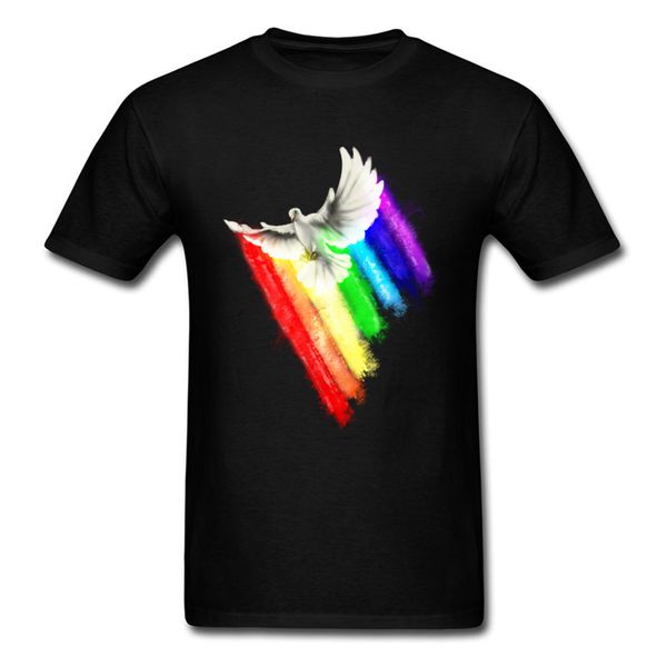 stylish 2018 rainbow pigeon print on men's t-shirt creative design male short sleeve cartoon t shirts drop shipping
stylish 2018 rainbow pigeon print on men's t-shirt creative design male short sleeve cartoon t shirts drop shipping