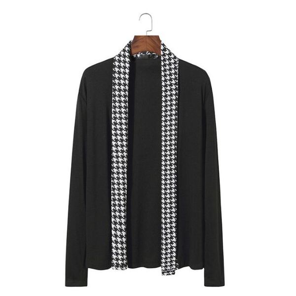 new autumn winter classic cuff knit cardigan men's sweaters men knitted coats male knitwears, White;black
new autumn winter classic cuff knit cardigan men's sweaters men knitted coats male knitwears, White;black