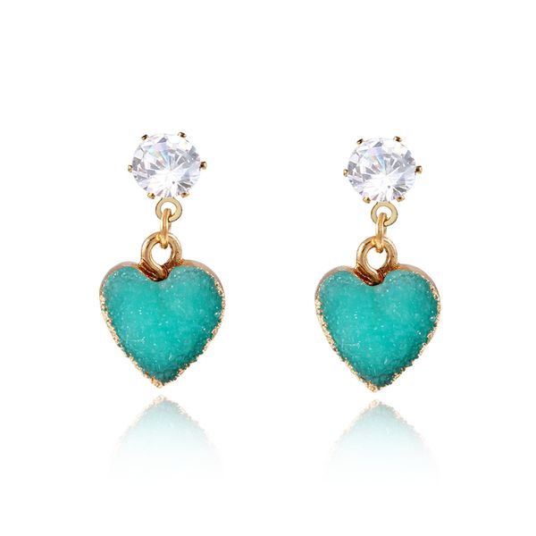 1pair европейской моды сердце смолы малый серьги падения для женщин блеск кристалл геометрическая серьги симпатичные женщины уха ювелирные и, Silver
1pair европейской моды сердце смолы малый серьги падения для женщин блеск кристалл геометрическая серьги симпатичные женщины уха ювелирные и, Silver