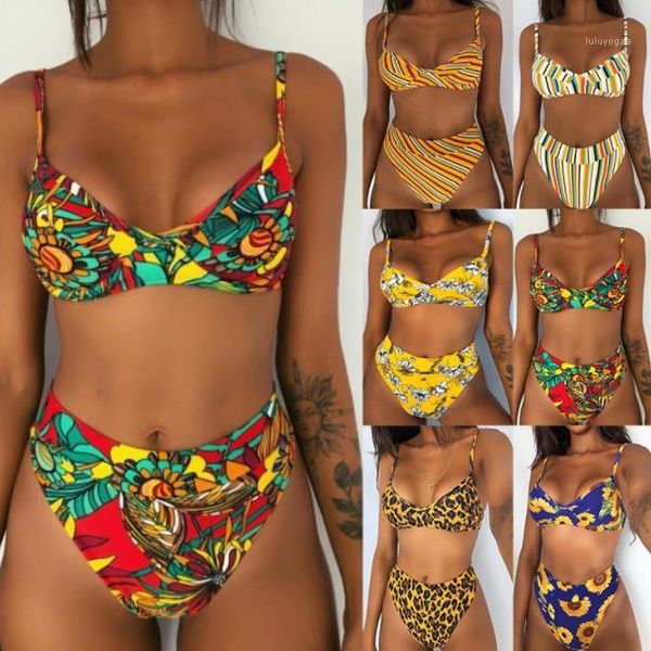 designer bikinis floral printed multi color two piece suits summer womens swimwear new style womens, White;black
designer bikinis floral printed multi color two piece suits summer womens swimwear new style womens, White;black