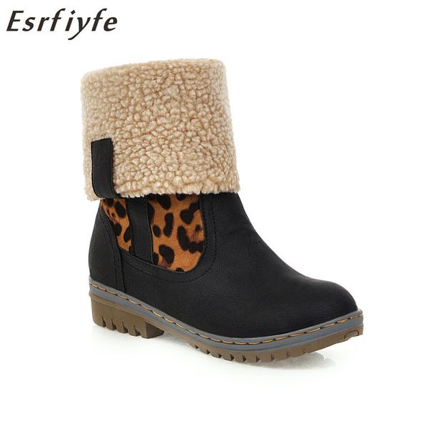 esrfiyfe 2020 new new women boots winter outdoor keep warm fur boots waterproof women's snow thick heel round head, Black
esrfiyfe 2020 new new women boots winter outdoor keep warm fur boots waterproof women's snow thick heel round head, Black