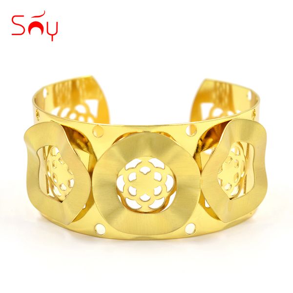 sunny jewelry fashion jewelry 2020 cuff bracelets bangles for women round flower hollow out for party wedding daily, Black
sunny jewelry fashion jewelry 2020 cuff bracelets bangles for women round flower hollow out for party wedding daily, Black