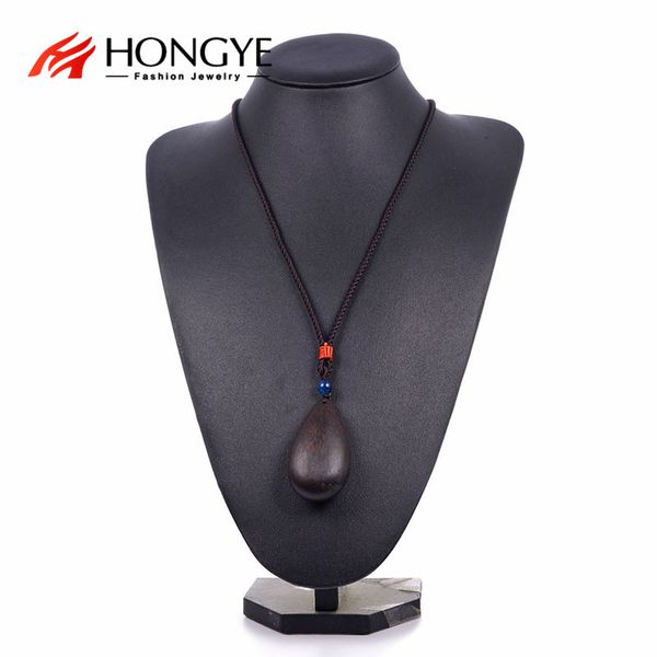 pendant necklaces hongye original hand made ethnic style ebony safe buckle necklace men and women simple wild sweater chain accessories, Silver
pendant necklaces hongye original hand made ethnic style ebony safe buckle necklace men and women simple wild sweater chain accessories, Silver