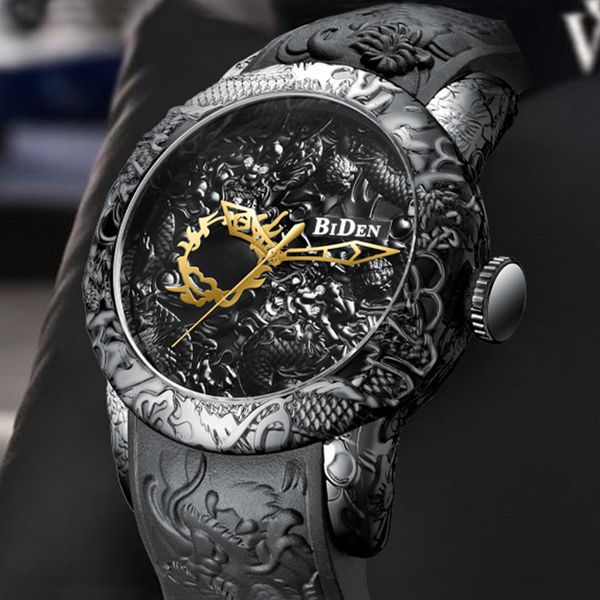 wristwatches high end 3d design watch men fashion sports waterproof unique quartz watches man silicone strap relogio masculino, Slivery;brown
wristwatches high end 3d design watch men fashion sports waterproof unique quartz watches man silicone strap relogio masculino, Slivery;brown