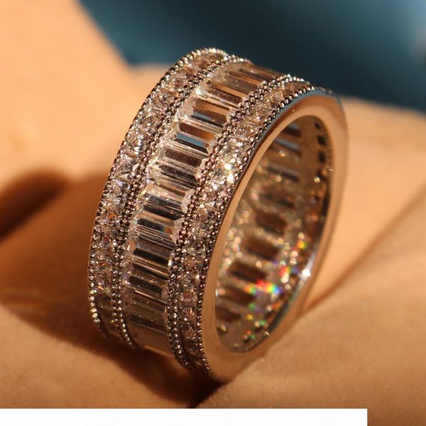 princess cut white z diamonique simulated diamond 10kt white gold filled engagement wedding band ring size 5-11, Silver
princess cut white z diamonique simulated diamond 10kt white gold filled engagement wedding band ring size 5-11, Silver