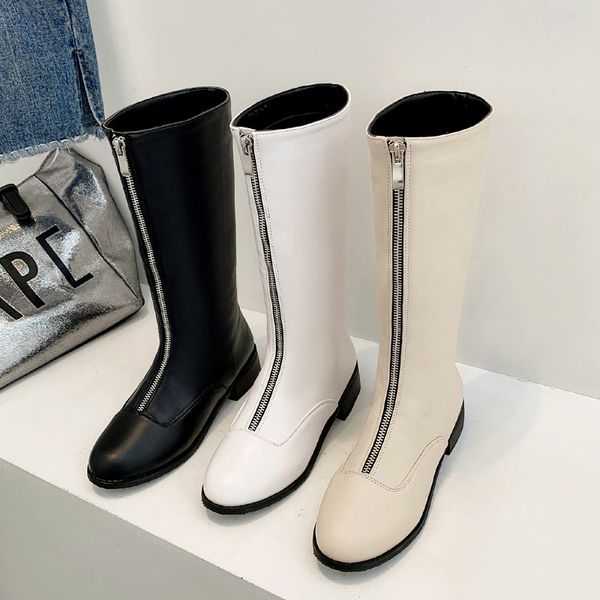 women's rubber boots zipper rock shoes woman booties ladies round toe boots-women rain mid calf mid-calf med autumn large size, Black
women's rubber boots zipper rock shoes woman booties ladies round toe boots-women rain mid calf mid-calf med autumn large size, Black
