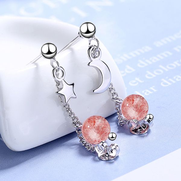 2020 new arrival tassel chain earrings for women female fashion korean asymmetrical moon star pink crystal earring party jewelry, Golden;silver
2020 new arrival tassel chain earrings for women female fashion korean asymmetrical moon star pink crystal earring party jewelry, Golden;silver