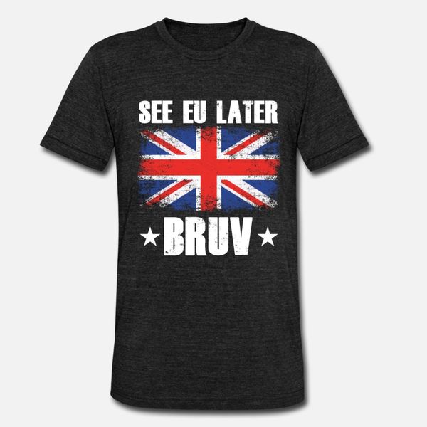 see eu later brexit british flag uk europe gift t shirt men create short sleeve s-xxxl kawaii gift authentic spring outfit shirt
see eu later brexit british flag uk europe gift t shirt men create short sleeve s-xxxl kawaii gift authentic spring outfit shirt
