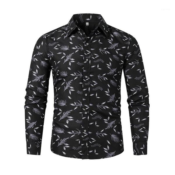 fashion feather print long sleeve mens designer shirts casual males clothing 3d digital print mens casual shirts, White;black
fashion feather print long sleeve mens designer shirts casual males clothing 3d digital print mens casual shirts, White;black