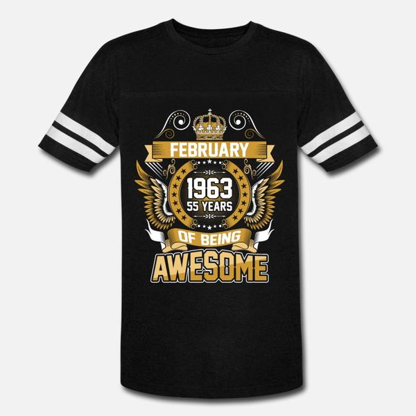 february 1963 55 years of being awesome t shirt men printed tee shirt plus size 3xl unique loose funny casual spring autumn letters shirt
february 1963 55 years of being awesome t shirt men printed tee shirt plus size 3xl unique loose funny casual spring autumn letters shirt