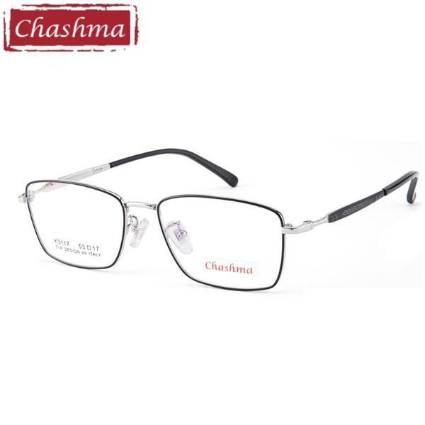 chashma brand designer new style pure titanium eyeglasses spectacle quality trend glasses optical eyewear men progressive frames, Black
chashma brand designer new style pure titanium eyeglasses spectacle quality trend glasses optical eyewear men progressive frames, Black
