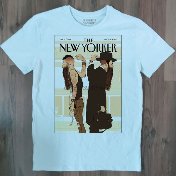 rabbi & hipster t shirtmagazine new yorker cover funny unique handmade cotton t shirt
rabbi & hipster t shirtmagazine new yorker cover funny unique handmade cotton t shirt