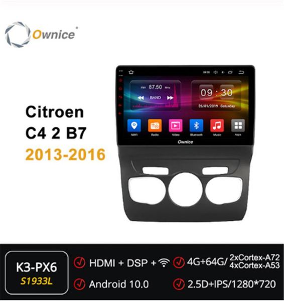 ownice android 10.0 octa 8core car dvd gps navi player car stereo forcitroen c4 2 b7 2013-2020 radio 4g lte dsp optical 360
ownice android 10.0 octa 8core car dvd gps navi player car stereo forcitroen c4 2 b7 2013-2020 radio 4g lte dsp optical 360